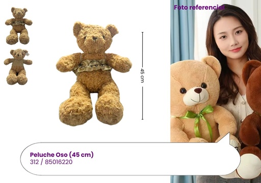 [312] PELUCHES OSITO MEDIANO (45 CM)