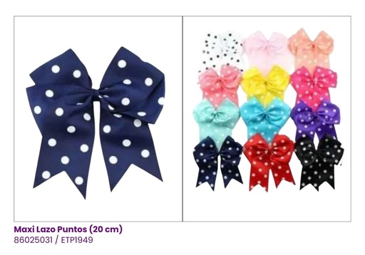 [ETP1949] MAXI LAZOS LUNARES COLORES FUERTES