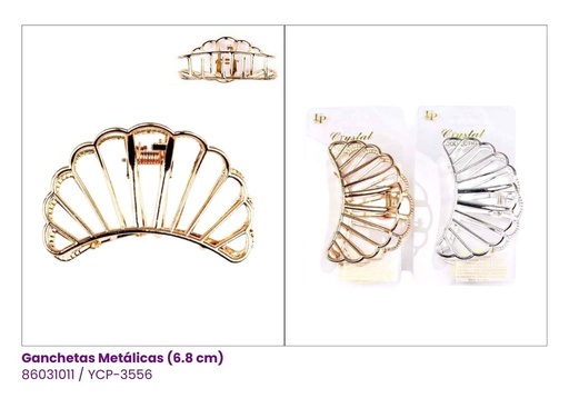 [YCP-3556] GANCHETAS METALICAS OSTRA