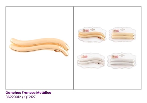 [QT2127] GANCHOS FRANCES LISOS