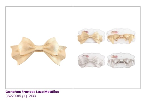 [QT2133] GANCHOS FRANCES LAZO