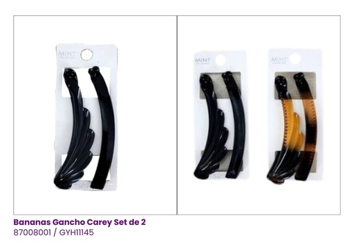 [GYH11145] BANANAS GANCHETA SET DE 2