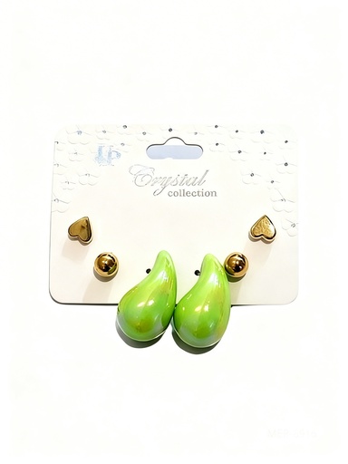 [MER-6916] ZARCILLOS CHUNKY GOTAS SET DE 3