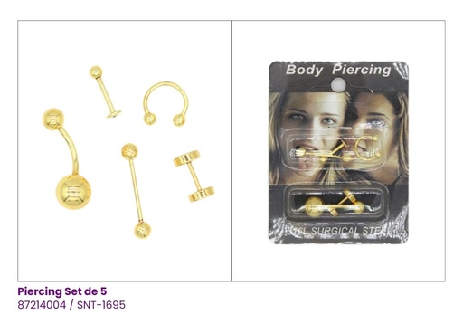 [SNT-1695] PIERCING DORADOS