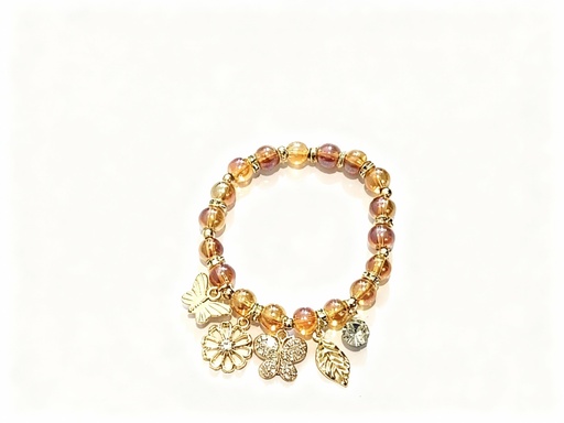 [CB2283] PULSERAS PEPITAS MARIPOSA