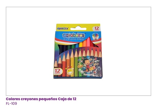 [FL-109] COLORES MEDIANOS SET DE 12