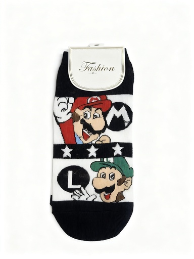 [DNV-1859] MEDIAS TOBILLERAS MARIO BROS