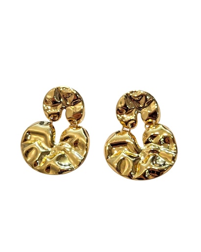 [EER9735E] ZARCILLOS CHUNKY METALICOS GRANDES