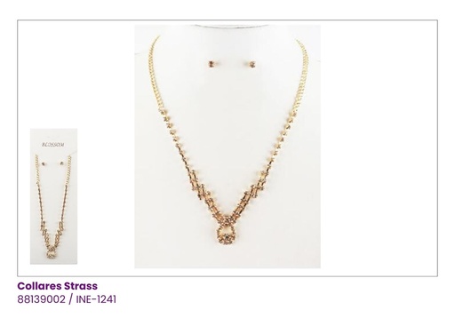 [INE-1241] COLLARES STRASS