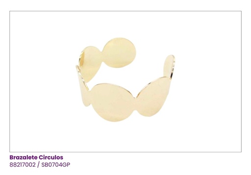 [SB0704GP] BRAZALETES PULSERAS CIRCULO