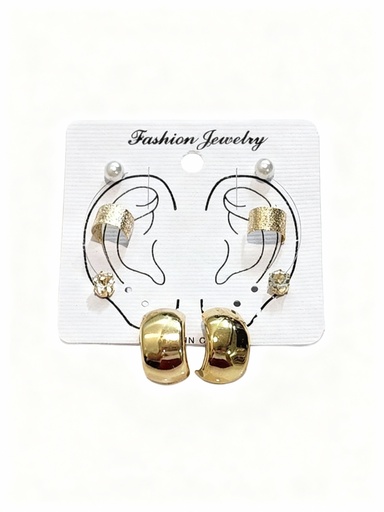 [EAR6499293] ARGOLLAS Y EAR CUFF SET