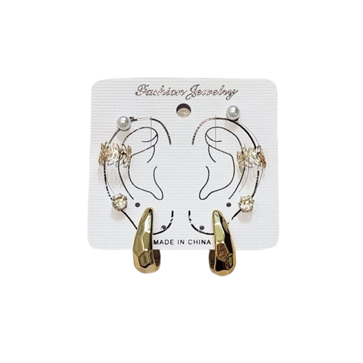 [EAR6499294] ARGOLLAS Y EAR CUFF SET