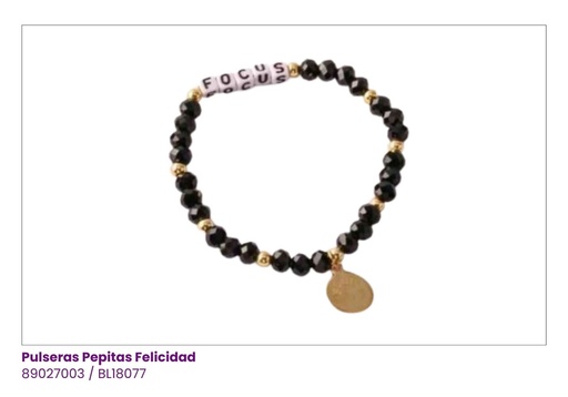 [BL18077] PULSERAS PEPITAS PEPITAS FOCUS