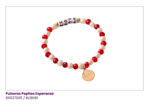 [BL18081] PULSERAS PEPITAS HOPE
