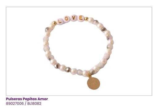 [BL18082] PULSERAS LOVE