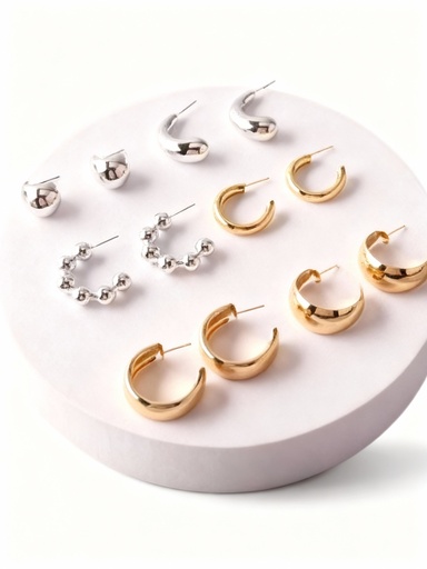 [ERE3056] ARGOLLAS SET PEQUEÑAS DE 6