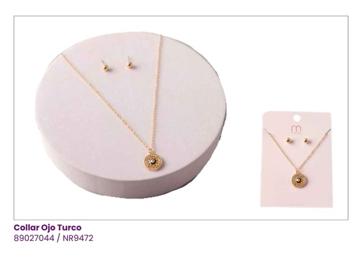 [NR9472] COLLARES OJO TURCO