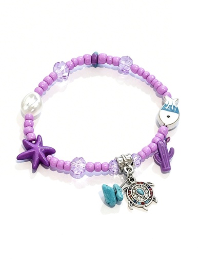 [ABR-1147F] PULSERAS TORTUGA COLORES