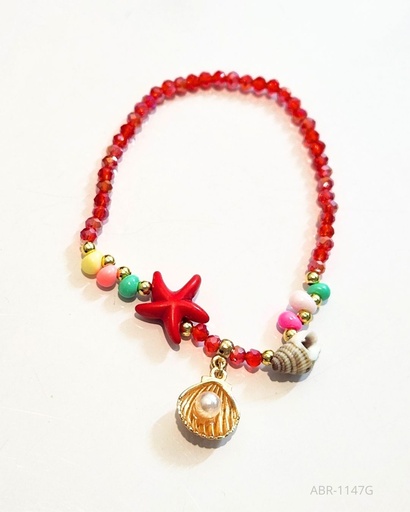 [ABR-1147G] PULSERAS OSTRA COLORES