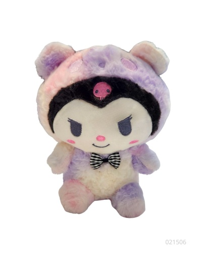 [021506] PELUCHES SANRIO TAY DAY PEQUEÑO (KUROMI-MY MELODY) (20 CM)