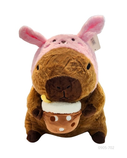 [0905-702] PELUCHES CAPYBARA PEQUEÑOS (30 CM)