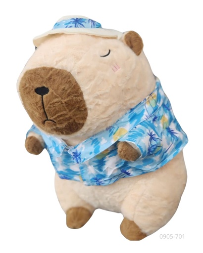 [0905-701] PELUCHES CAPYBARA PLAYERO MEDIANO (40 CM)