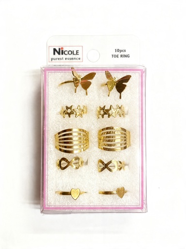 [CT3024] SET DE ANILLOS MARIPOSAS X10