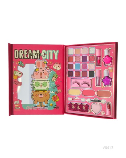 [RZ-463] MAQUILLAJE DREAM CITY SET PARA NIÑAS (V6413)