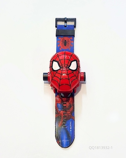 [QQ1813932-1] RELOJ PROYECTOR SPIDER MAN ROJO