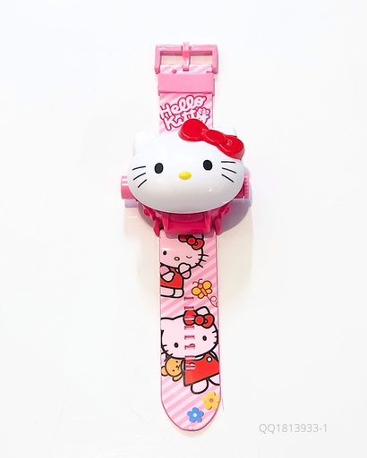 [QQ1813933-1] RELOJ PROYECTOR HELLO KITTY 