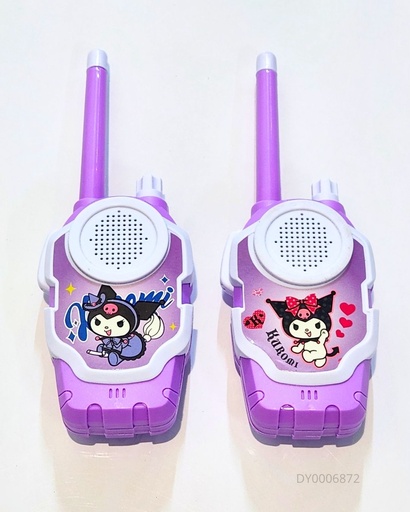 [DY0006872] RADIOS WALKIE TALKIE KUROMI 
