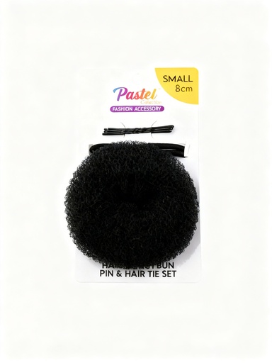 [ETST0316BK] DONA PARA EL CABELLO NEGRA (8 CM)