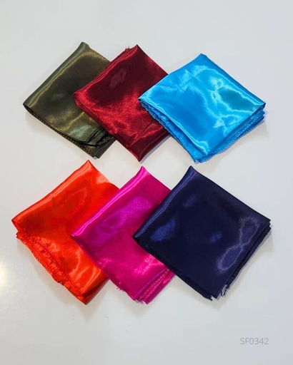 [SF0342] PAÑUELOS DE SEDA UNICOLOR (PAÑOLETAS)