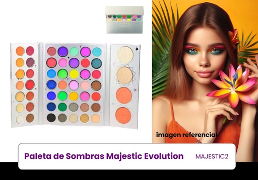 [MAJESTIC2] PALETA DE SOMBRAS MAJESTIC EVOLUTION