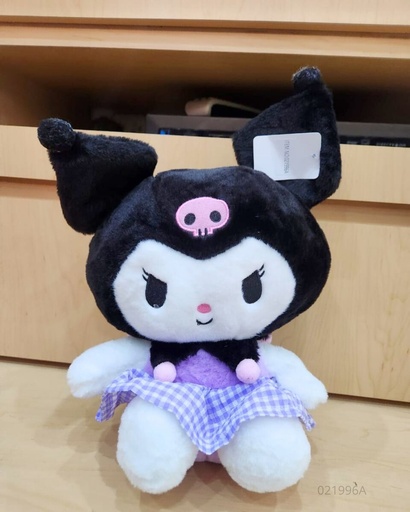 [021996A] PELUCHES KUROMI SANRIO PEQUEÑO (30 CM)