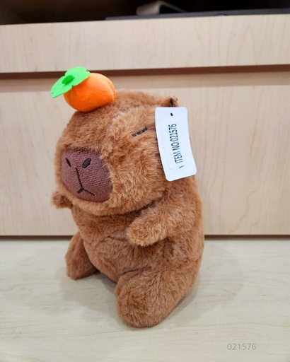 [021576] PELUCHES CAPYBARA PEQUEÑO (20 CM)