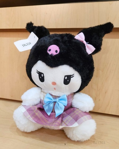 [021703] PELUCHES KUROMI SANRIO PEQUEÑO (25 CM)