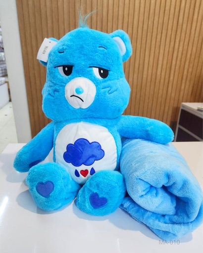 [MA-010] PELUCHES COBIJA OSOS CARIÑOSOS AZUL