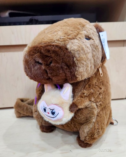 [022526] PELUCHES BOLSO CAPYBARA 