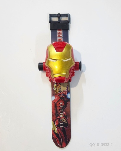 [QQ1813932-4] RELOJ PROYECTOR IRON MAN