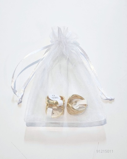 [BGL-5963W] BOLSAS ORGANZA BLANCAS PEQUEÑAS