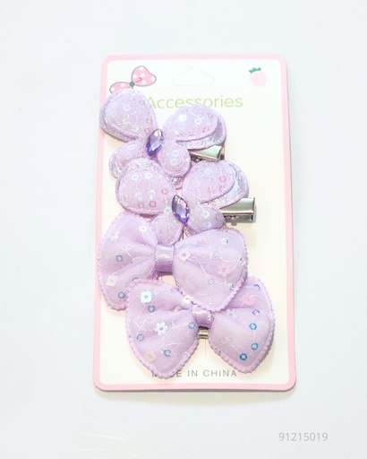 [CL-7491] GANCHOS LAZO MARIPOSA SET DE 4