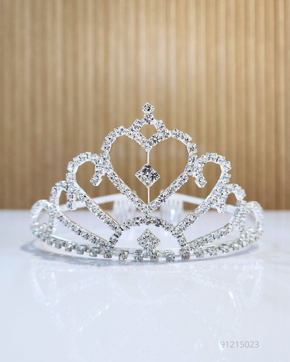 [TL-5291S] TIARAS CORONAS PLATEADA (TL-5291S)
