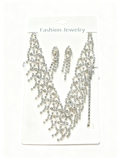 [NKL-5204S] COLLARES FINO STRASS (NKL-5204S)