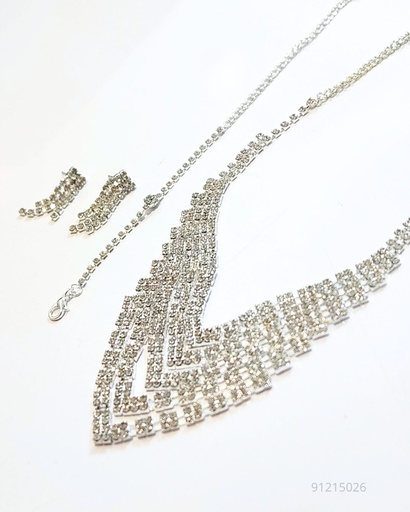 [NKL-5200S] COLLARES FINO STRASS (NKL-5200S)