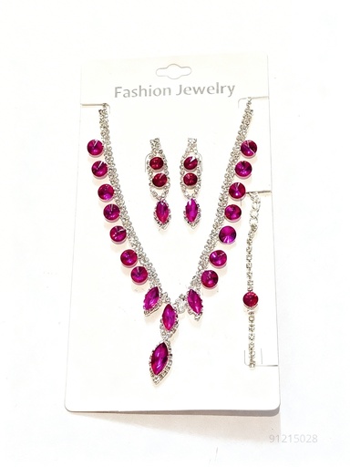 [NKL-6442S] COLLARES FINO STRASS COLORES (NKL-6442S)