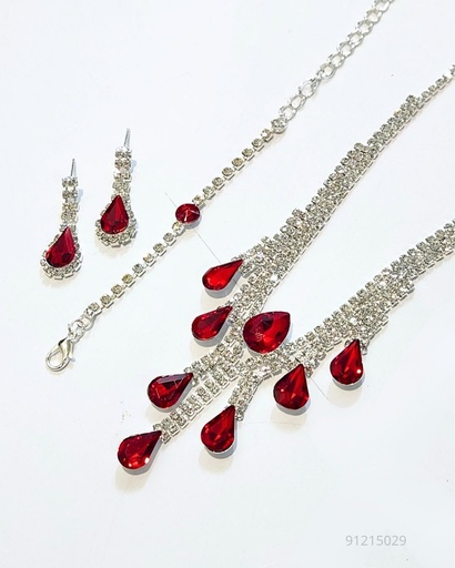 [NKL-6443S] COLLARES FINO COLORES STRAS (NKL-6443S)