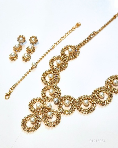 [NKL-5902G] COLLARES FINO DORADO (NKL-5902G)