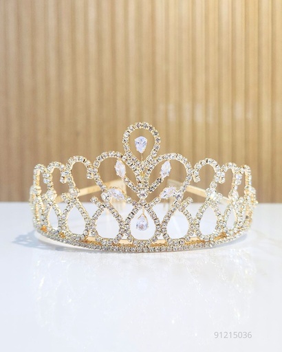 [HHL-6694G] TIARAS CORONAS DORADAS (HHL-6694G)