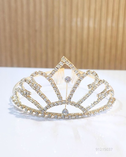 [HHL-6696G] TIARAS CORONAS DORADA (HHL-6696G)